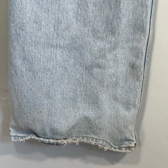 Abercrombie Curve Love 90s Relaxed Jeans 27 Light Wash High Rise Vintage Fit - Picture 8 of 10